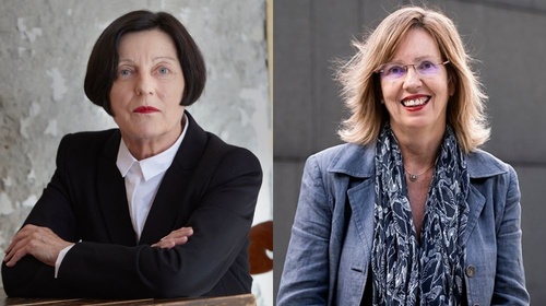 Herta Müller y Cecilia Dreymüller